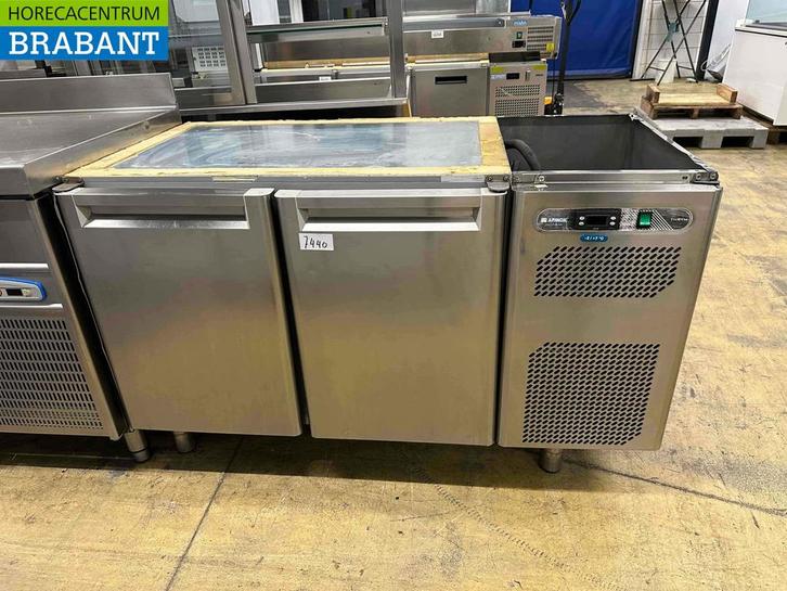 Etabli réfrigéré Afinox en acier inoxydable 2 portes 134 cm, Zakelijke goederen, Horeca | Keukenapparatuur, Verzenden