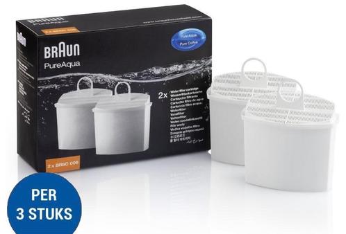 Braun Waterfilter KWF2 (3 sets), Elektronische apparatuur, Koffiemachine-accessoires, Verzenden