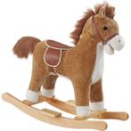 tectake Schommelpaard met pluche, hoogwaardig ontwerp, vanaf, Verzenden