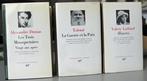 Alexandre Dumas, Tolstoï & Valéry Larbaud - Lot de 3 volumes