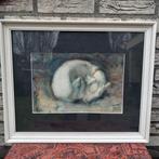 Simon Moulijn (1866-1948) - Witte hond