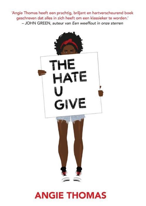 The hate u give 9789048843930 Angie Thomas, Boeken, Kinderboeken | Jeugd | 13 jaar en ouder, Gelezen, Verzenden