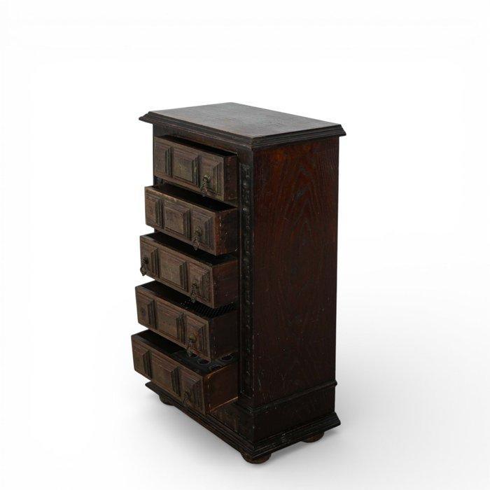 Bijzettafel - Kastanje, Antiquités & Art, Antiquités | Autres Antiquités