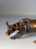 Beeld, Stier - 41 mm - Brons, Antiek en Kunst