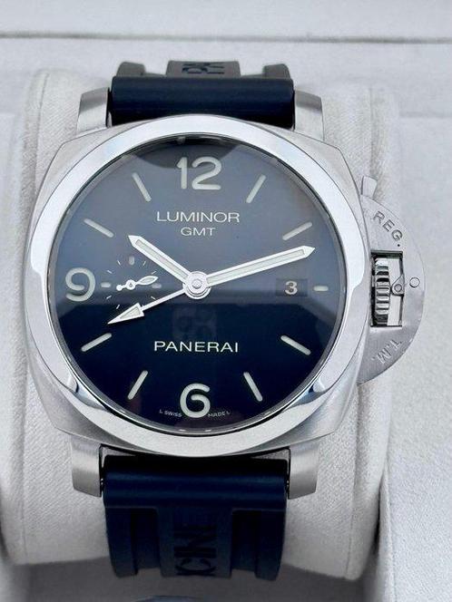 Panerai - Luminor 1950 3 Days GMT Automatic Limited Edition, Handtassen en Accessoires, Horloges | Heren