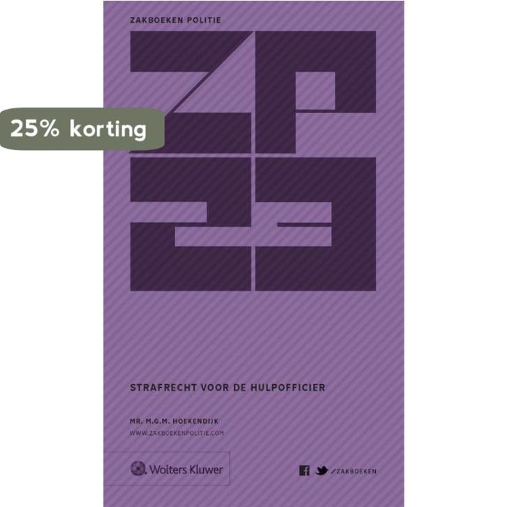 Zakboek strafrecht voor de hulpofficier 2023 9789013170405, Livres, Science, Envoi