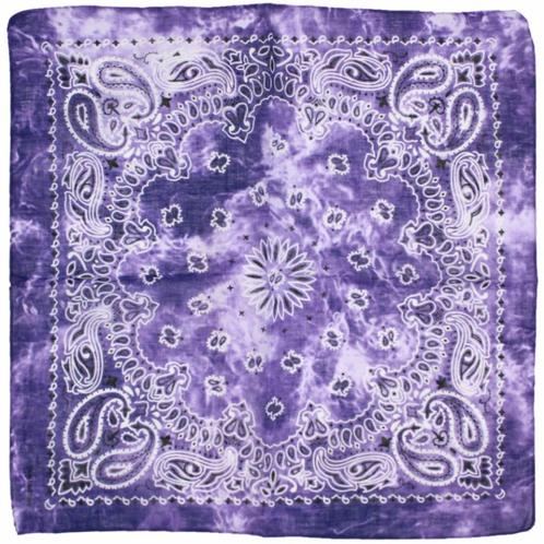 Fako Fashion® - Paisley Bandana - Tie Dye - Acid Wash -, Kleding | Heren, Mutsen, Sjaals en Handschoenen, Verzenden
