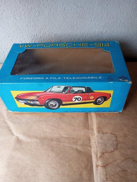 Daiya - Blikken speelgoed - Volkswagen Porsche 914, Window, Antiek en Kunst, Antiek | Speelgoed