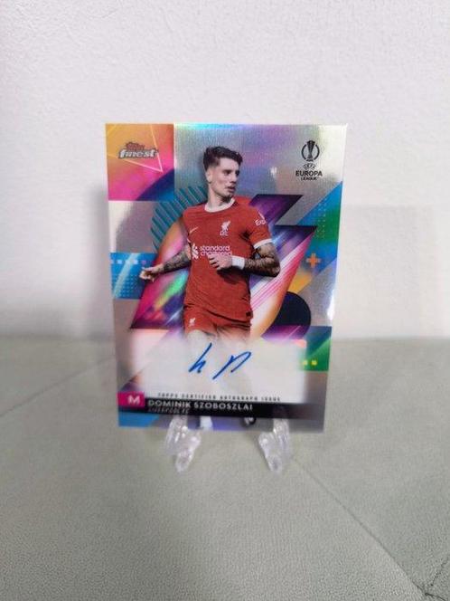 2023/24 Topps Topps Finest , Liverpool FC Team Set Darwin, Verzamelen, Stickers
