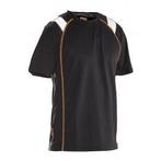 Jobman 5620 t-shirt spun-dye vision s noir/orange