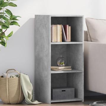 vidaXL Dressoir 40x41x93 cm bewerkt hout betongrijs, Huis en Inrichting, Kasten | Dressoirs, Verzenden, Nieuw