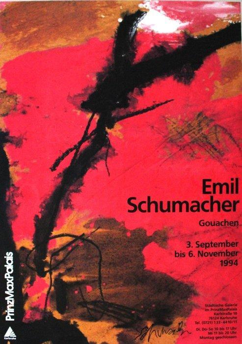 Emil Schumacher (1912-1999) - Ausstellungsplakate Emil, Antiek en Kunst, Antiek | Overige Antiek