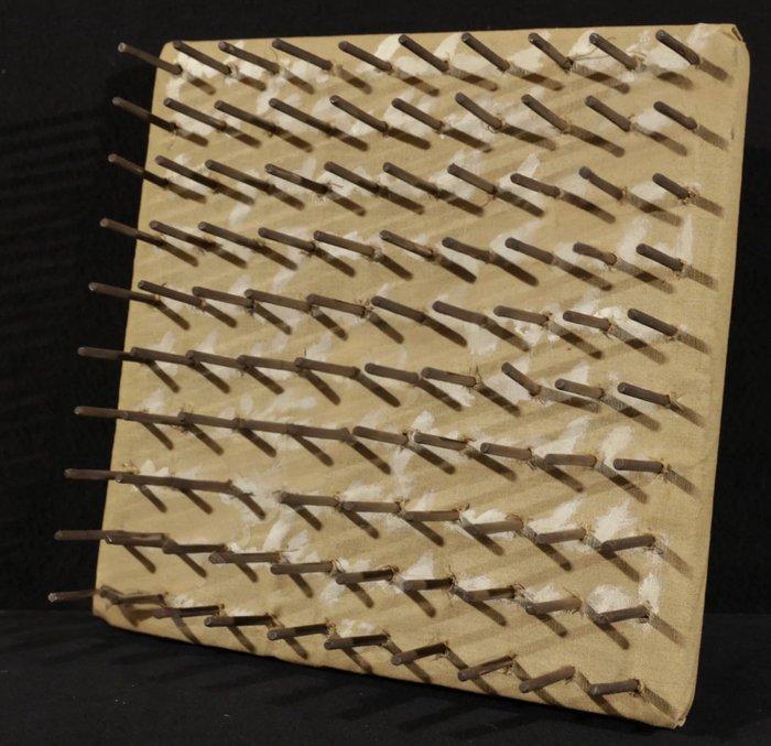 Marcel Van Maele (1931-2009) - Hommage à Günther Uecker, Antiek en Kunst, Kunst | Schilderijen | Modern