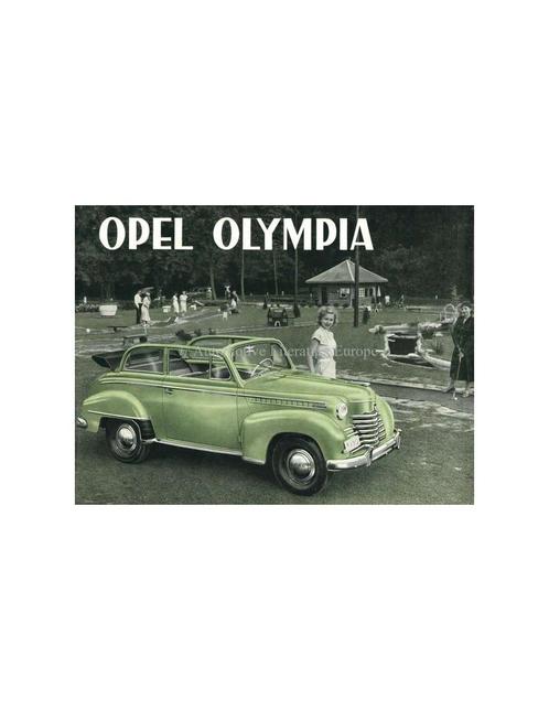1951 OPEL OLYMPIA BROCHURE NEDERLANDS, Livres, Autos | Brochures & Magazines, Enlèvement ou Envoi