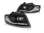 Daylight Black koplampen geschikt voor Audi A4 B6 cabrio, Verzenden