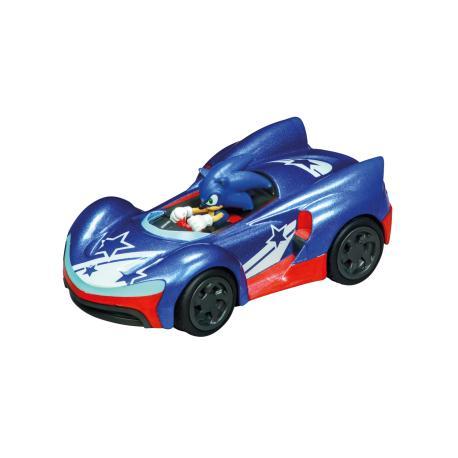 Carrera GO auto Sonic the Hedgehog (met sterren) - 64233, Kinderen en Baby's, Speelgoed | Racebanen, Verzenden
