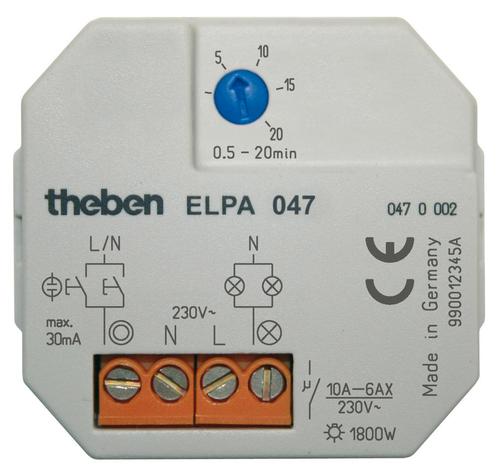Theben ELPA Trapschakelaar - 0470002, Bricolage & Construction, Ventilation & Extraction, Envoi