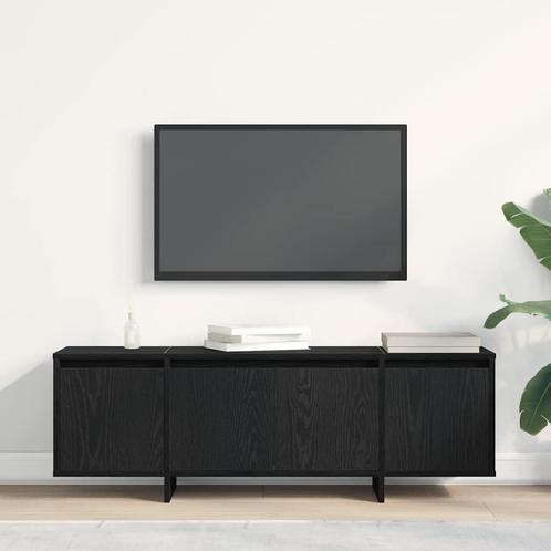 vidaXL TV Kast Zwart 120 x 30 x 40.5 cm Bewerkt hout, Huis en Inrichting, Kasten |Televisiemeubels, Nieuw, Verzenden