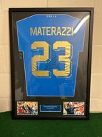 Italy - Europese voetbal competitie - Materazzi - Sportshirt