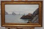 Europese school (XIX) - Vista costera