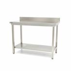 Werktafel rvs - 160 x 60 cm - met Spatrand en Onderschap, Zakelijke goederen, Horeca | Keukenapparatuur, Verzenden, Nieuw in verpakking