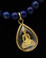 Lapis lazuli - Boeddhistische ketting - Relikwieënkistje -, Antiek en Kunst