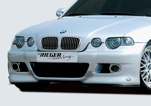 Rieger voorbumper | 3er E46: Compact | stuk ongespoten abs |, Auto-onderdelen, Carrosserie, Nieuw, BMW, Verzenden