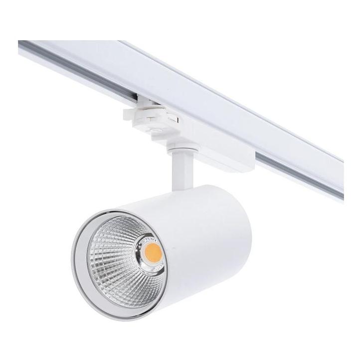 Luxar 3-Fase Railspot Food 10W-30W Dimbaar CCT-Switch Wit, Huis en Inrichting, Lampen | Plafondlampen, Nieuw, Verzenden