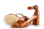 Linea Zeta Sandalen in maat 41 Bruin | 5% extra korting, Kleding | Dames, Schoenen, Bruin, Verzenden, Sandalen of Muiltjes, Zo goed als nieuw