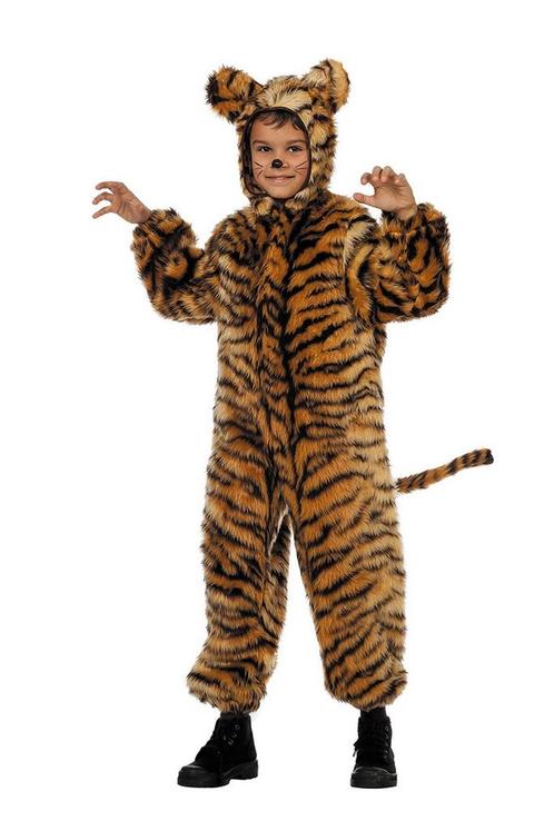 Tijger Kostuum Kind, Kinderen en Baby's, Carnavalskleding en Verkleedspullen, Nieuw, Verzenden