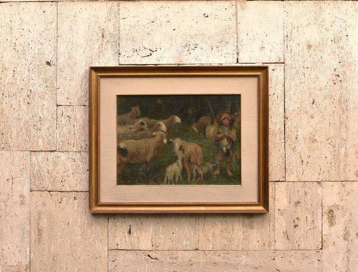 Francesco Paolo Michetti (1851-1929), Attrib. - Il, Antiek en Kunst, Kunst | Schilderijen | Klassiek