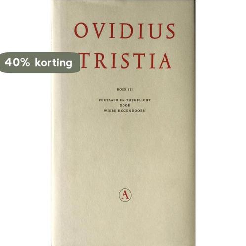 Tristia 9789025336738 Ovidius Naso, Boeken, Overige Boeken, Zo goed als nieuw, Verzenden