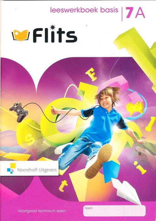 Flits Leeswerkboek basis 7A (per stuk), Livres, Livres scolaires, Envoi