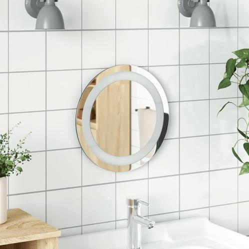 vidaXL Miroir de salle de bain à LED 30 cm rond, Huis en Inrichting, Woonaccessoires | Spiegels, Verzenden