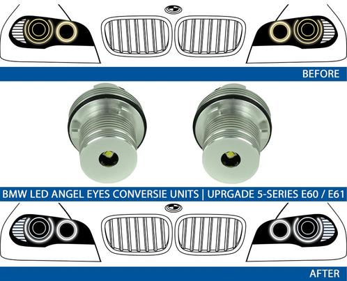 LED Angel Eyes upgrade kit 7000K BMW E39 E53 E60 E61 E63 E64, Autos : Pièces & Accessoires, Éclairage, Enlèvement ou Envoi
