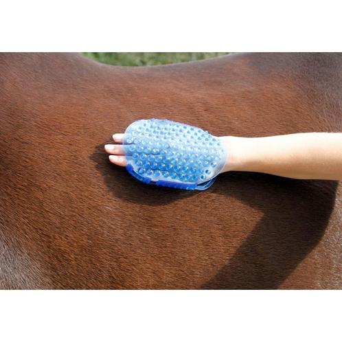 Magnetische massageroskam koningsblauw - kerbl, Dieren en Toebehoren, Overige Dieren-accessoires, Nieuw