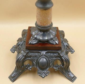 Matador - Lampe à pétrole - Bois, Cuivre, Régule, Verre