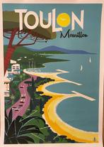 Monsieur Z - Affiche de Tourisme Toulon - Le Mourillon