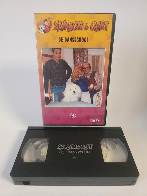 Samson & Gert de Dansschool Deel 4 VHS, Cd's en Dvd's, VHS | Kinderen en Jeugd, Zo goed als nieuw, Ophalen of Verzenden