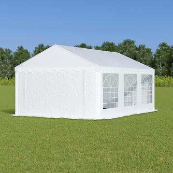 Partytent 4x6 PE | Wit disponible aux enchères