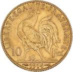 3,22 grams - Goud .900 - 10 Francs 1914 Marianne Coq, Postzegels en Munten, Edelmetalen en Baren