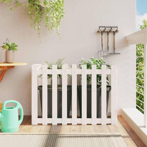 vidaXL Plantenbak verhoogd hekontwerp 100x50x70 cm, Tuin en Terras, Bloempotten, Nieuw, Verzenden