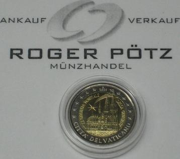 Vatikan 2 Euro Weltjugendtag Koelner Dom 2005 koper-nikkel, Postzegels en Munten, Verzenden, België