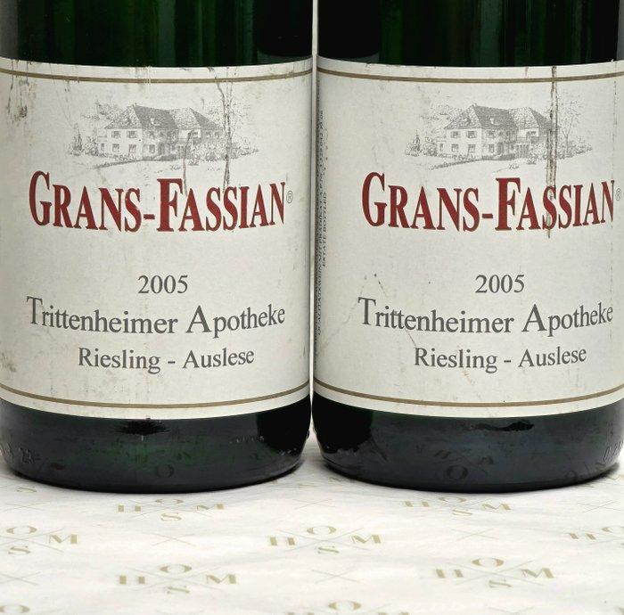 2005 Grans-Fassian, Trittenheimer Riesling Goldkapsel -, Verzamelen, Wijnen
