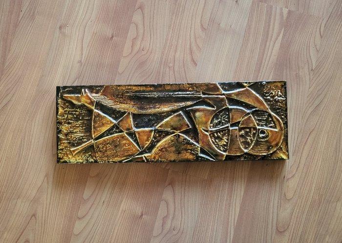 Décoration murale - Allemagne - Char de guerre, Antiquités & Art, Antiquités | Verre & Cristal