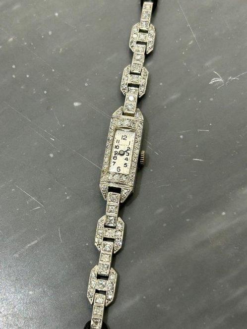 Invicta - Orologio Gioiello Depoca in Platino e Diamanti -, Handtassen en Accessoires, Horloges | Heren