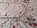 Tafelkleed - 253 cm - 165 cm - rond Luo burlap