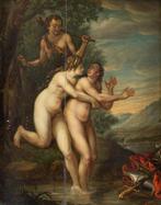 Italian painter (XVIII) - The fusion of Salmace and