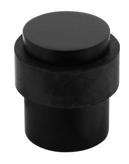 Intersteel Deurstop Vloermontage ø30x40mm zwart, Maison & Meubles, Accessoires pour la Maison | Cale porte, Enlèvement ou Envoi