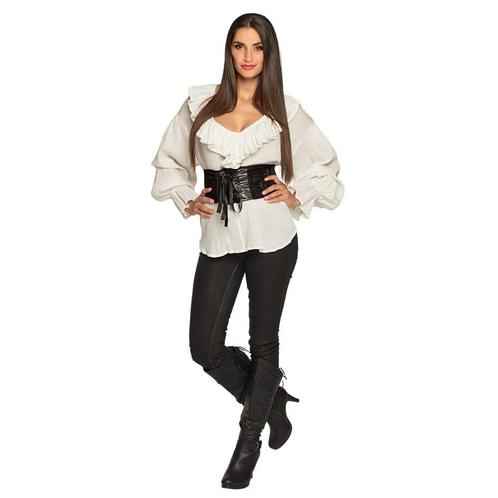 Corset Dames Zwart M/L, Hobby en Vrije tijd, Feestartikelen, Nieuw, Verzenden